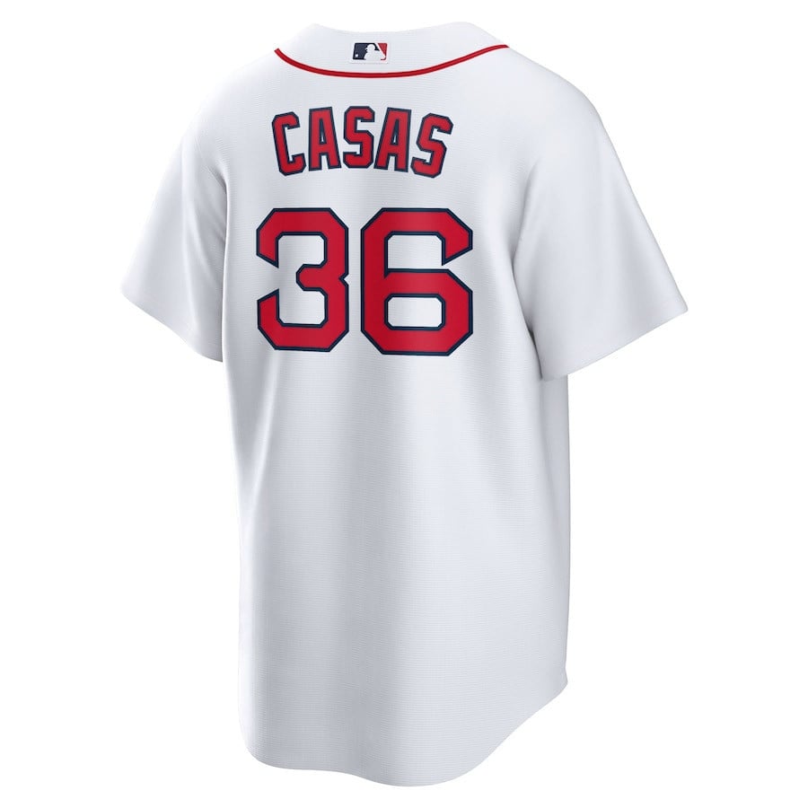 Triston Casas 36 Boston Red Sox Home Men Jersey - White