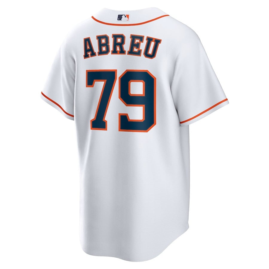 Jose Abreu 79 Houston Astros Home Men Jersey - White
