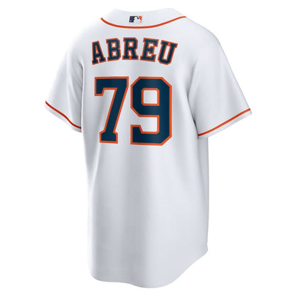 Jose Abreu 79 Houston Astros Home Men Jersey - White