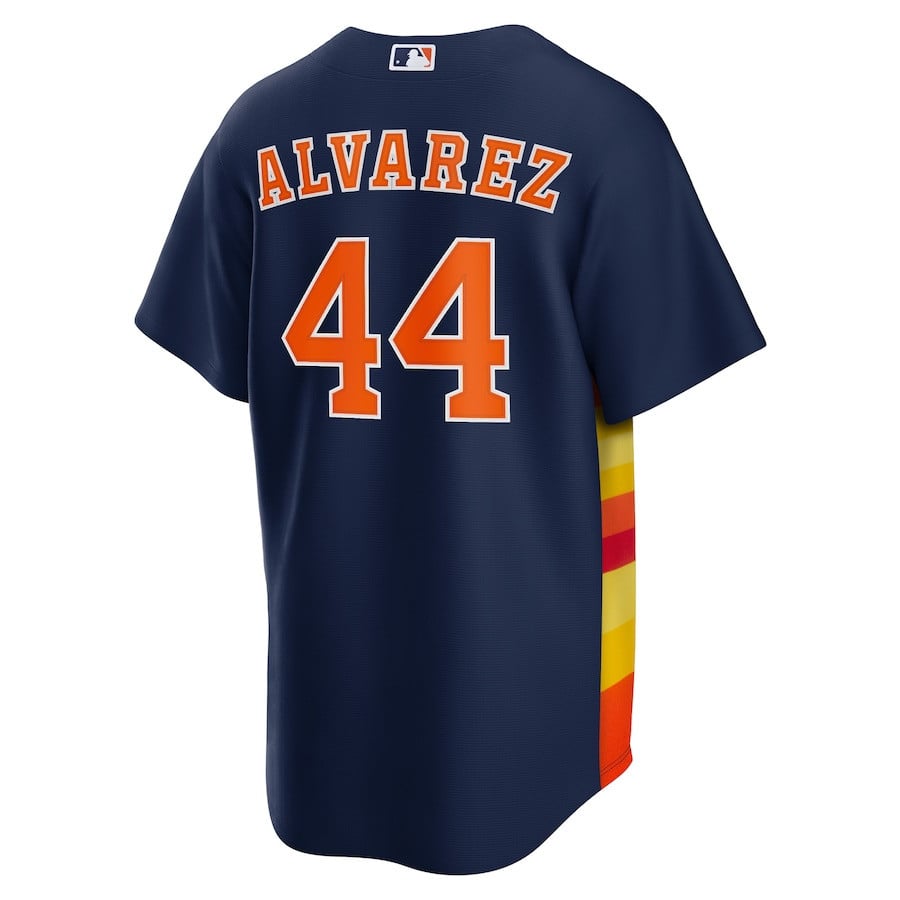 Yordan Álvarez 44 Houston Astros Alternate Men Jersey - Navy