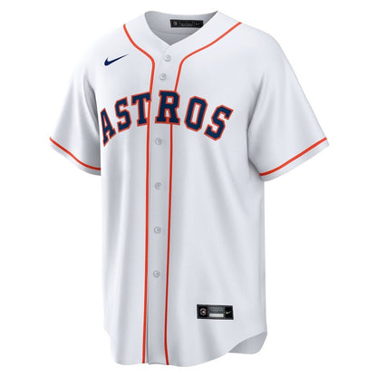 Alex Bregman 2 Houston Astros Home Men Jersey - White