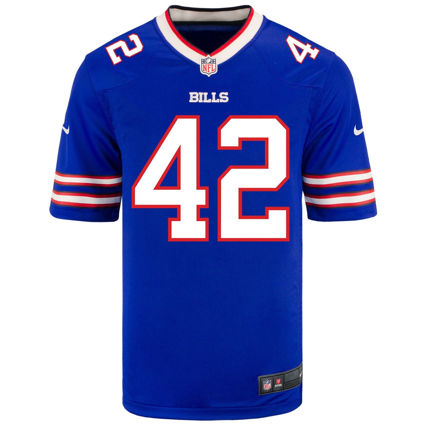 Dorian Williams 42 Buffalo Bills Men Home Game Jersey - Royal