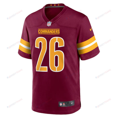 Corn Elder 26 Washington Commanders Men Game Jersey - Burgundy