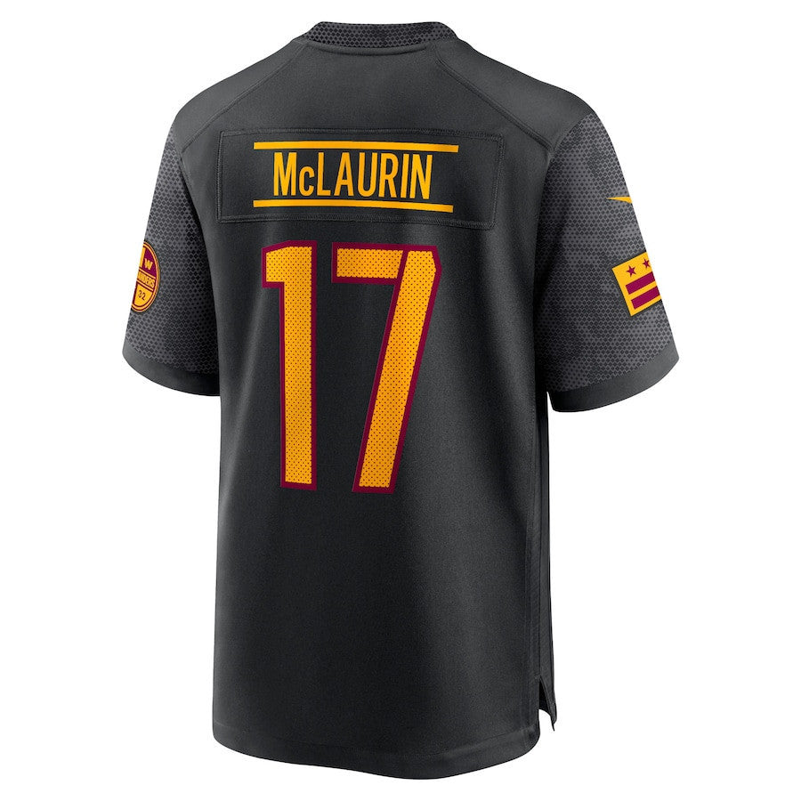 Terry McLaurin 17 Washington Commanders Game YOUTH Jersey - Black