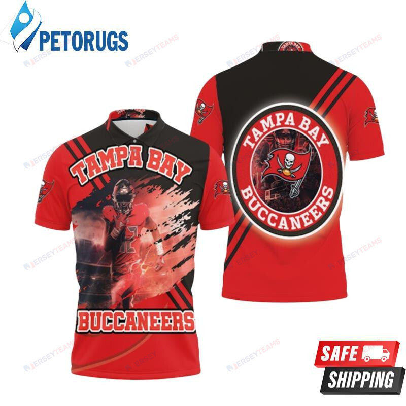 Chris Godwin 14 Tampa Bay Buccaneers Printed Polo Shirt