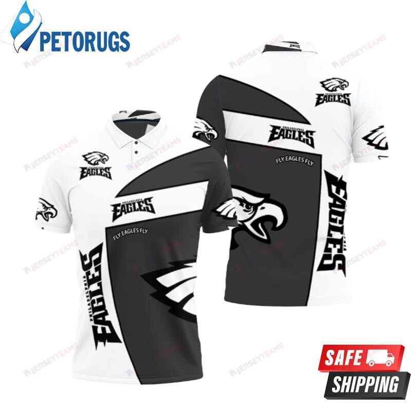 Philadelphia Eagles Fly Printed Polo Shirt