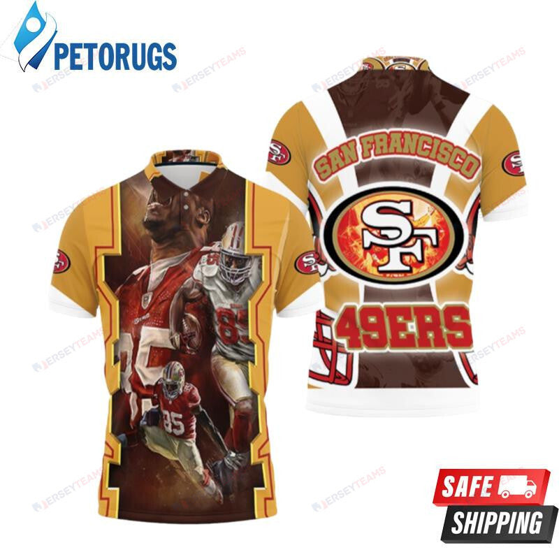 San Francisco 49ers 2021 Art Printed Polo Shirt
