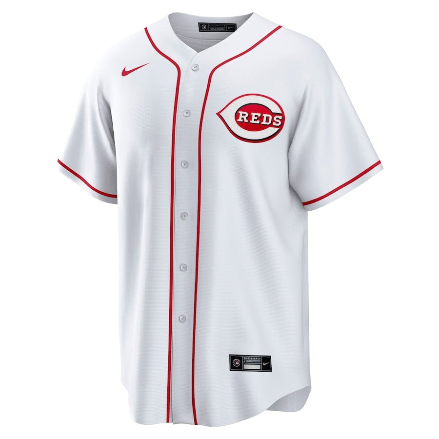 Elly De La Cruz 44 Cincinnati Reds Home Player Men Jersey – White
