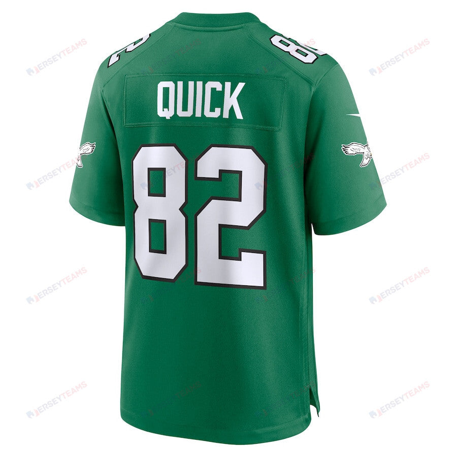 Mike Quick 82 Philadelphia Eagles Alternate Game Men Jersey - Kelly Green
