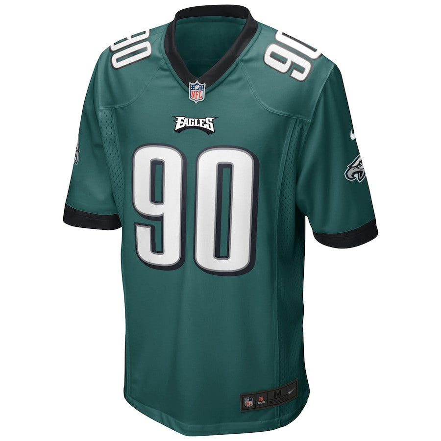 Mike Golic 90 Philadelphia Eagles Game Retired Player Men Jersey - Midnight Green