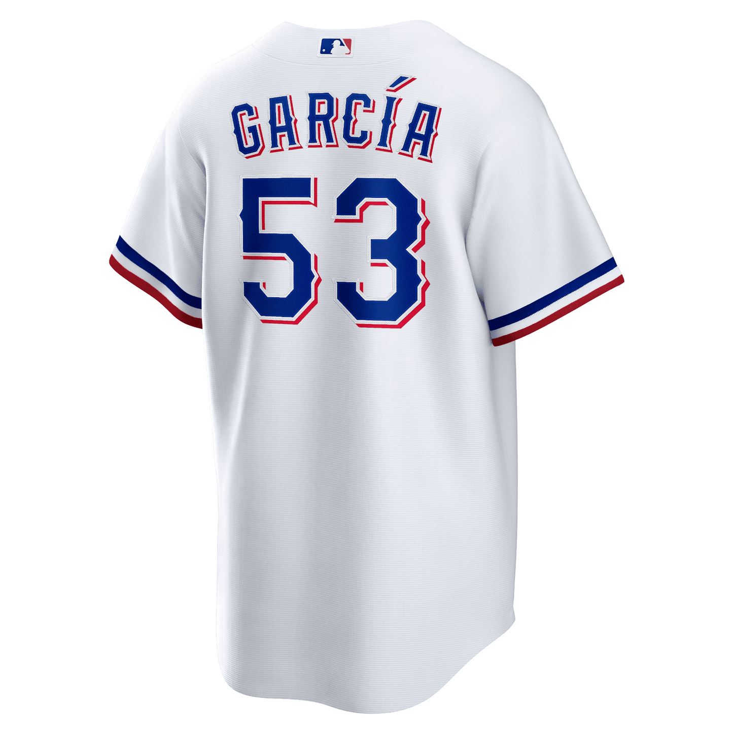 Adolis García 53 Texas Rangers 2023 World Series Stitched Baseball Jersey - White