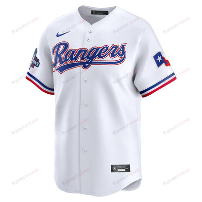 Adolis García 53 Texas Rangers Home 2023 World Series Champions Limited Men Jersey - White