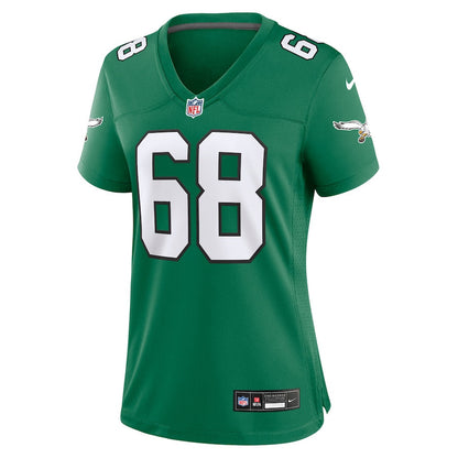 Jordan Mailata 68 Philadelphia Eagles Women Alternate Game Jersey - Kelly Green