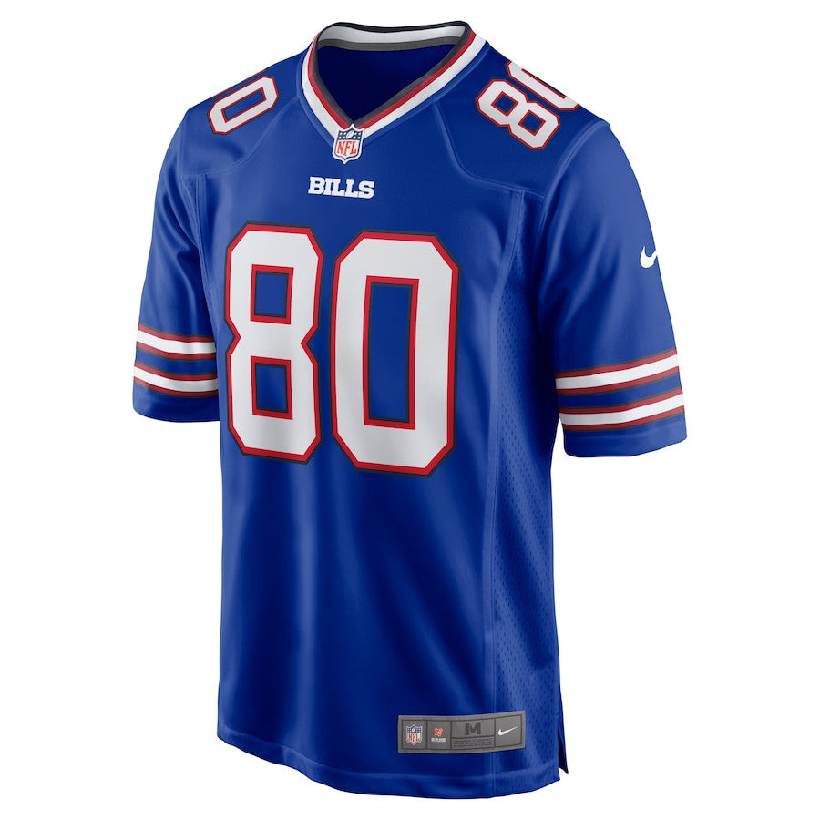 Tyrell Shavers 80 Buffalo Bills Men Team Game Jersey - Royal