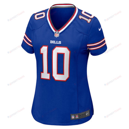Khalil Shakir 10 Buffalo Bills Women Game Jersey - Royal