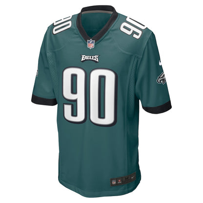Jordan Davis 90 Philadelphia Eagles Men Game Jersey - Green