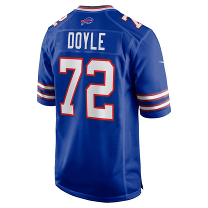 Tommy Doyle 72 Buffalo Bills Men Game Jersey - Royal
