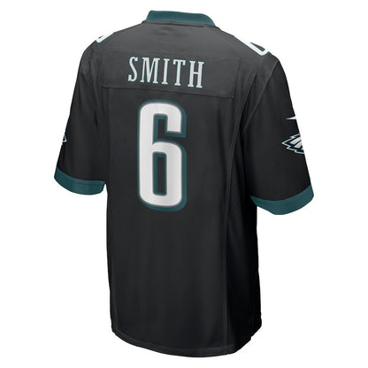 DeVonta Smith 6 Philadelphia Eagles Men Game Jersey - Black