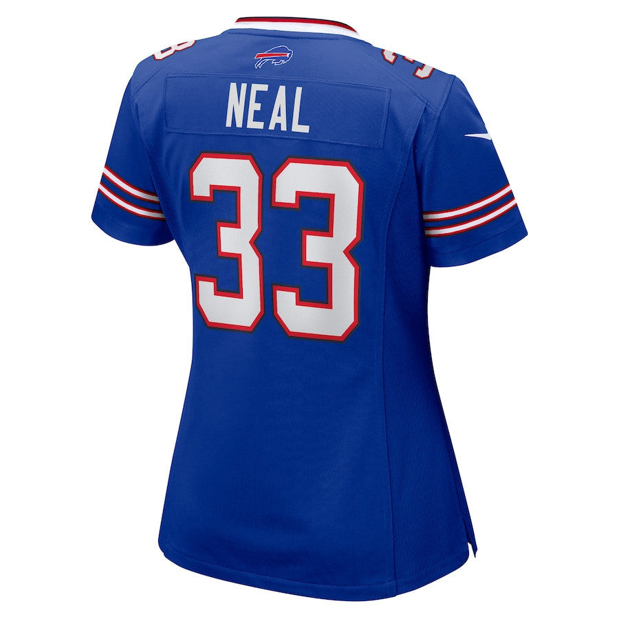 Siran Neal 33 Buffalo Bills Women Game Jersey - Royal