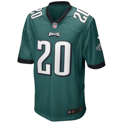 Brian Dawkins 20 Philadelphia Eagles Men Game Retired Jersey - Midnight Green