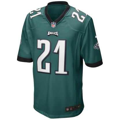 Eric Allen 21 Philadelphia Eagles Men Game Retired Jersey - Midnight Green