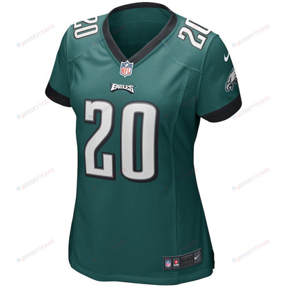 Brian Dawkins 20 Philadelphia Eagles Women Game Retired Jersey - Midnight Green