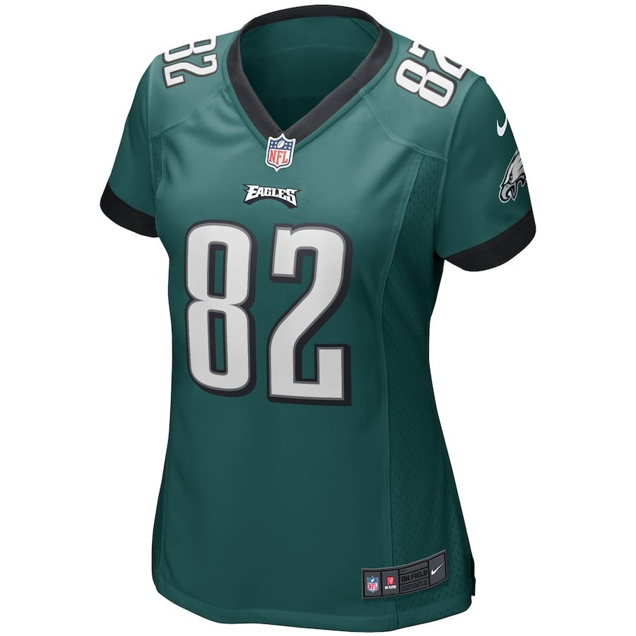 Mike Quick 82 Philadelphia Eagles Women Game Retired Jersey - Midnight Green