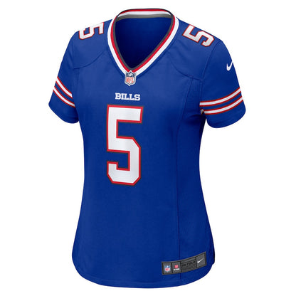 Leonard Fournette 5 Buffalo Bills Game Women Jersey - Royal