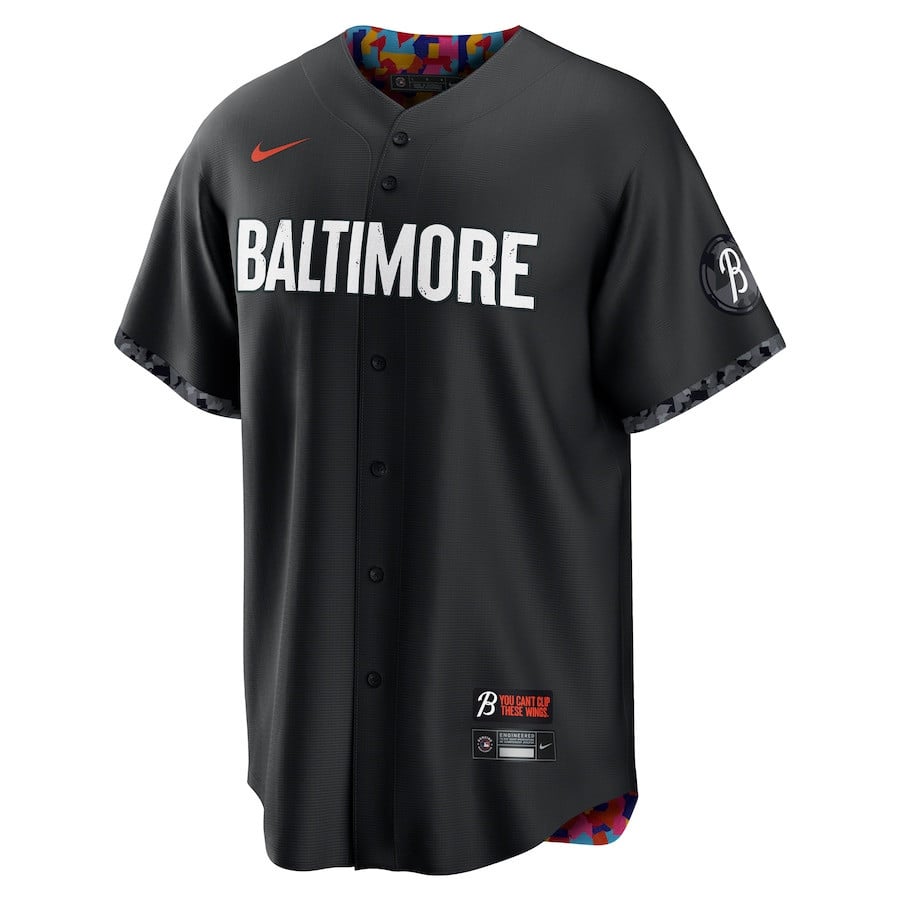 Cal Ripken 8 Baltimore Orioles 2023 City Connect Men Jersey - Black