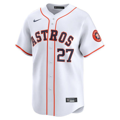Jose Altuve 27 Houston Astros Home Limited Player Men Jersey - White
