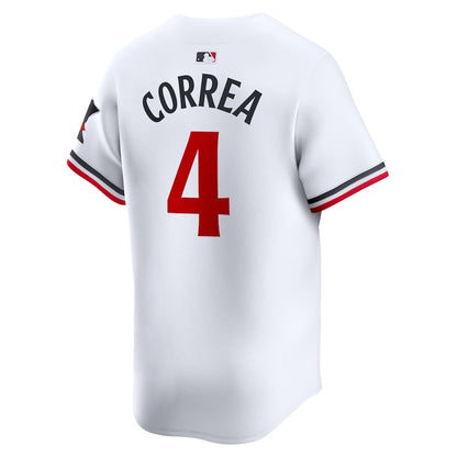 Carlos Correa 4 Minnesota Twins Home Limited Player Men Jersey - White