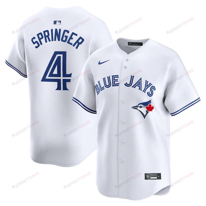 George Springer 4 Toronto Blue Jays Home Limited Player Men Jersey - White