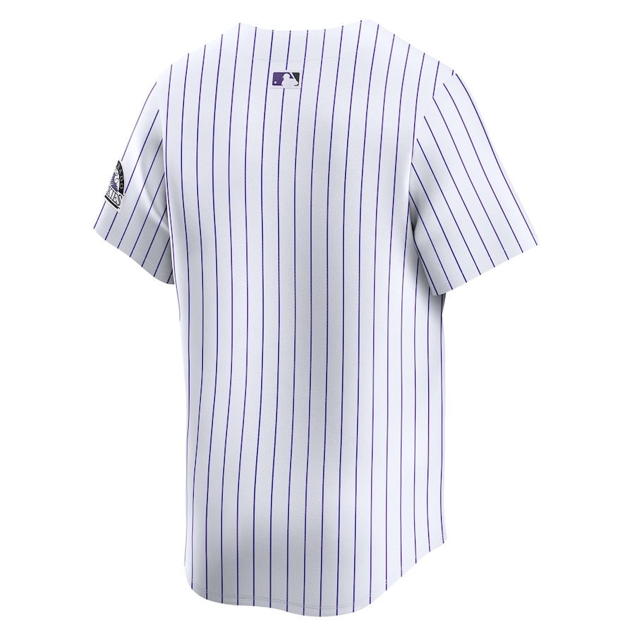 Colorado Rockies Home Limited Player Men Jersey - White