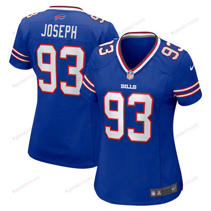 Linval Joseph 93 Buffalo Bills Women Game Jersey - Royal