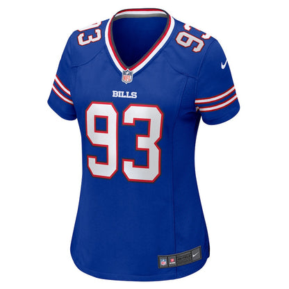 Linval Joseph 93 Buffalo Bills Women Game Jersey - Royal