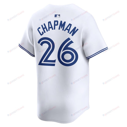 Matt Chapman 26 Toronto Blue Jays Home Limited Player Men Jersey - White