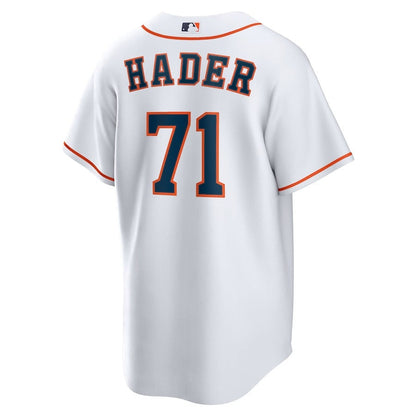 Josh Hader 71 Houston Astros Home Men Jersey - White