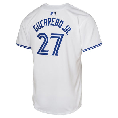 Vladimir Guerrero Jr. 27 Toronto Blue Jays Home Limited Player YOUTH Jersey - White