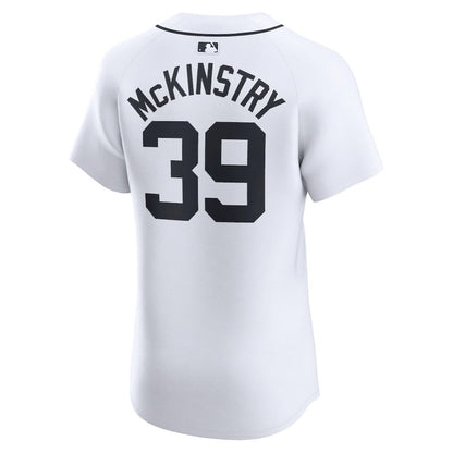Zach McKinstry 39 Detroit Tigers Home Elite Player Men Jersey - White