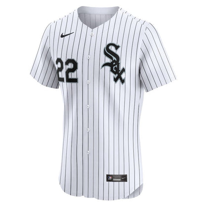 Oscar Colas 22 Chicago White Sox Home Elite Player Men Jersey - White