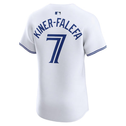 Isiah Kiner-Falefa 7 Toronto Blue Jays Home Elite Player Men Jersey - White