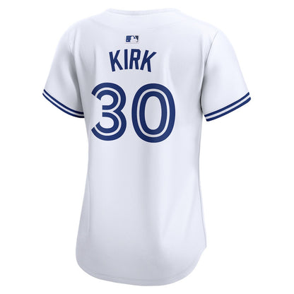 Alejandro Kirk 30 Toronto Blue Jays Women Home Limited Player Jersey - White