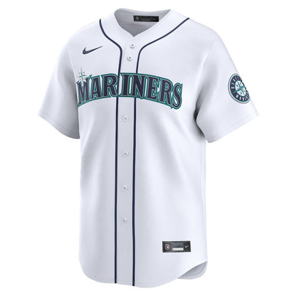 Luis Castillo 58 Seattle Mariners Home Limited Player Men Jersey - White