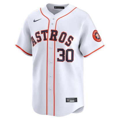 Kyle Tucker 30 Houston Astros Home Limited Player Men Jersey - White