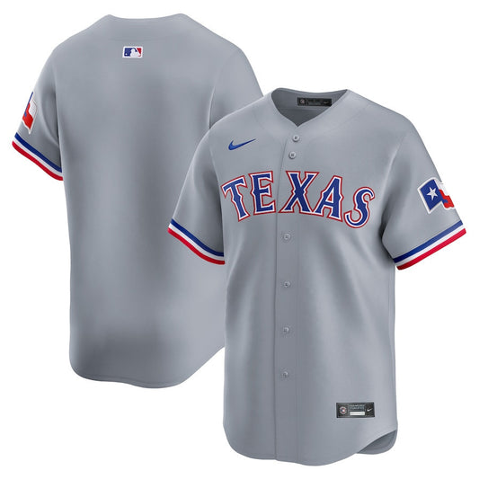 Texas Rangers Away Limited Men Jersey - Gray