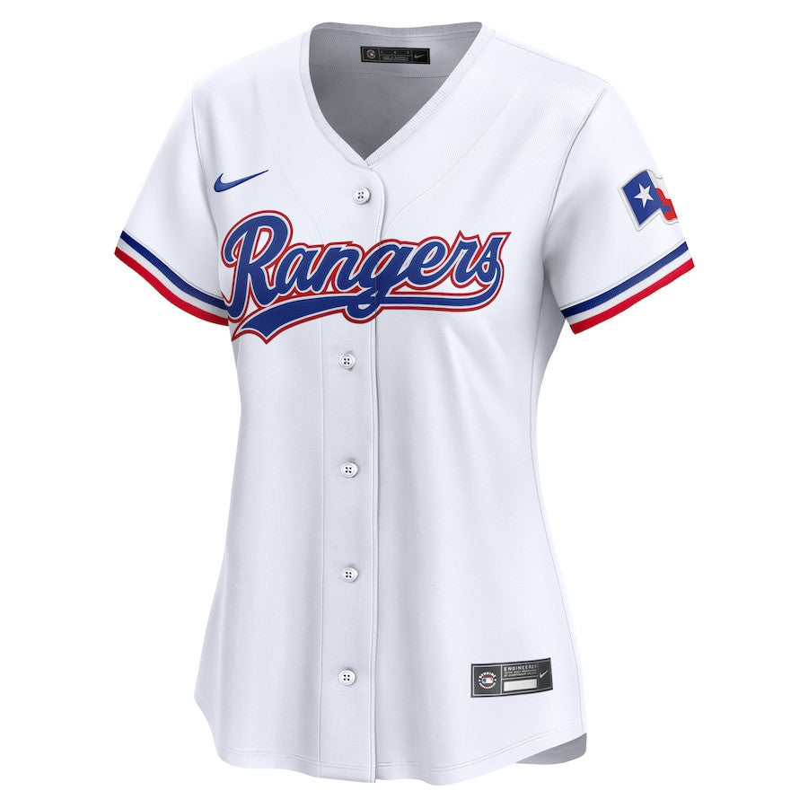 Jake Odorizzi 23 Texas Rangers Women Home Limited Player Jersey - White