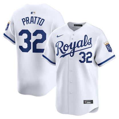 Nick Pratto 32 Kansas City Royals Home Limited Player Men Jersey - White