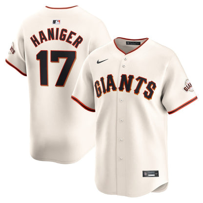 Mitch Haniger 17 San Francisco Giants Home Limited Player Men Jersey - Cream