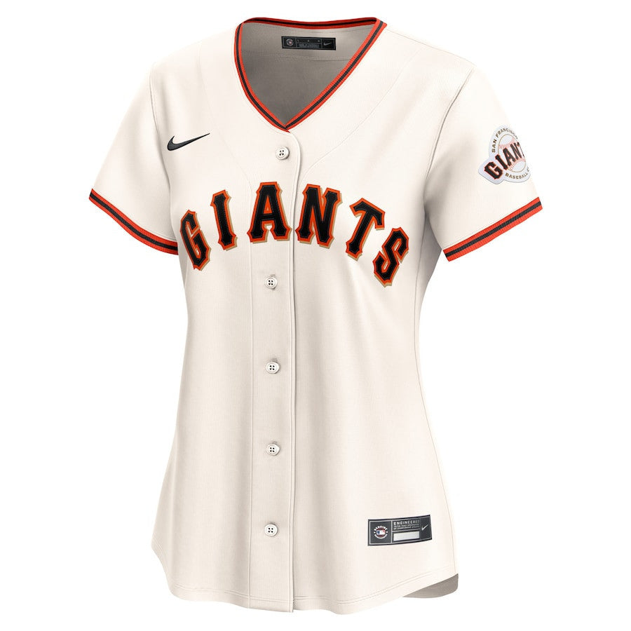 Logan Webb 62 San Francisco Giants Women Home Limited Player Jersey - Cream