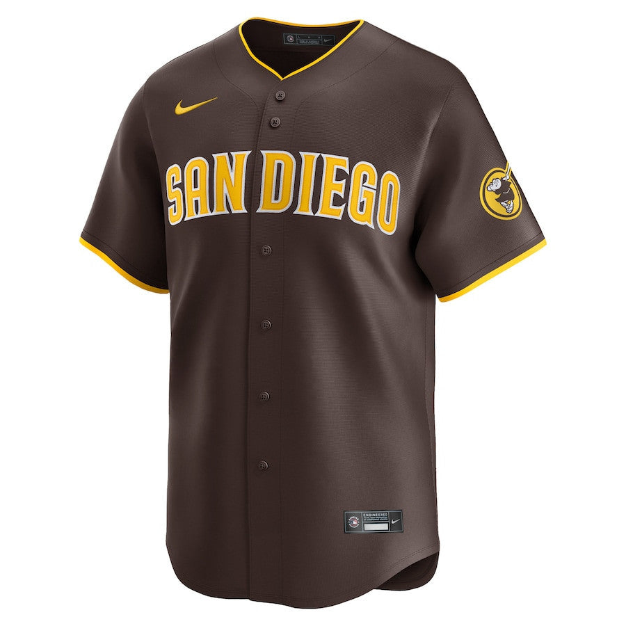 Xander Bogaerts 2 San Diego Padres Away Limited Player Men Jersey - Brown